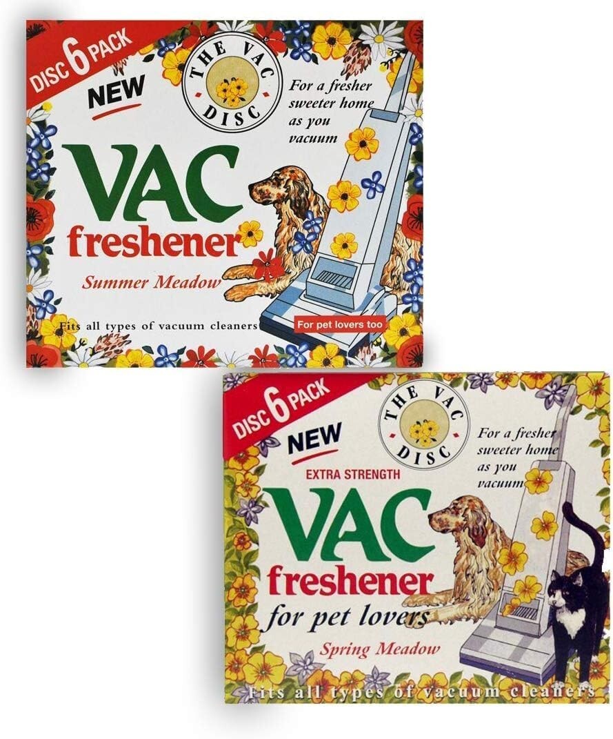Universal Vacuum Air Freshener Discs Lavender Meadow Fragrance 3 Pack