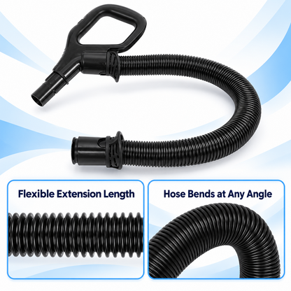 Flexible 2.5m Main Hose with Handle Replacement Compatible with Shark NV602UK NV702UK NV702UKT NZ690UK Vacuum