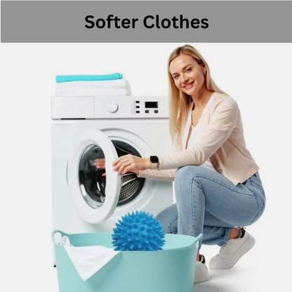 6 Pack Reusable Laundry Dryer Balls for Tumble Dryers