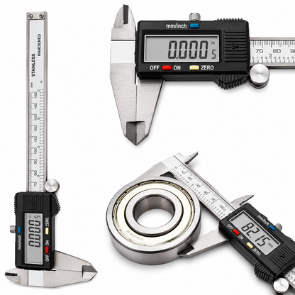6 Inch Digital Vernier Caliper 150mm Stainless Steel Electronic Measuring Tool