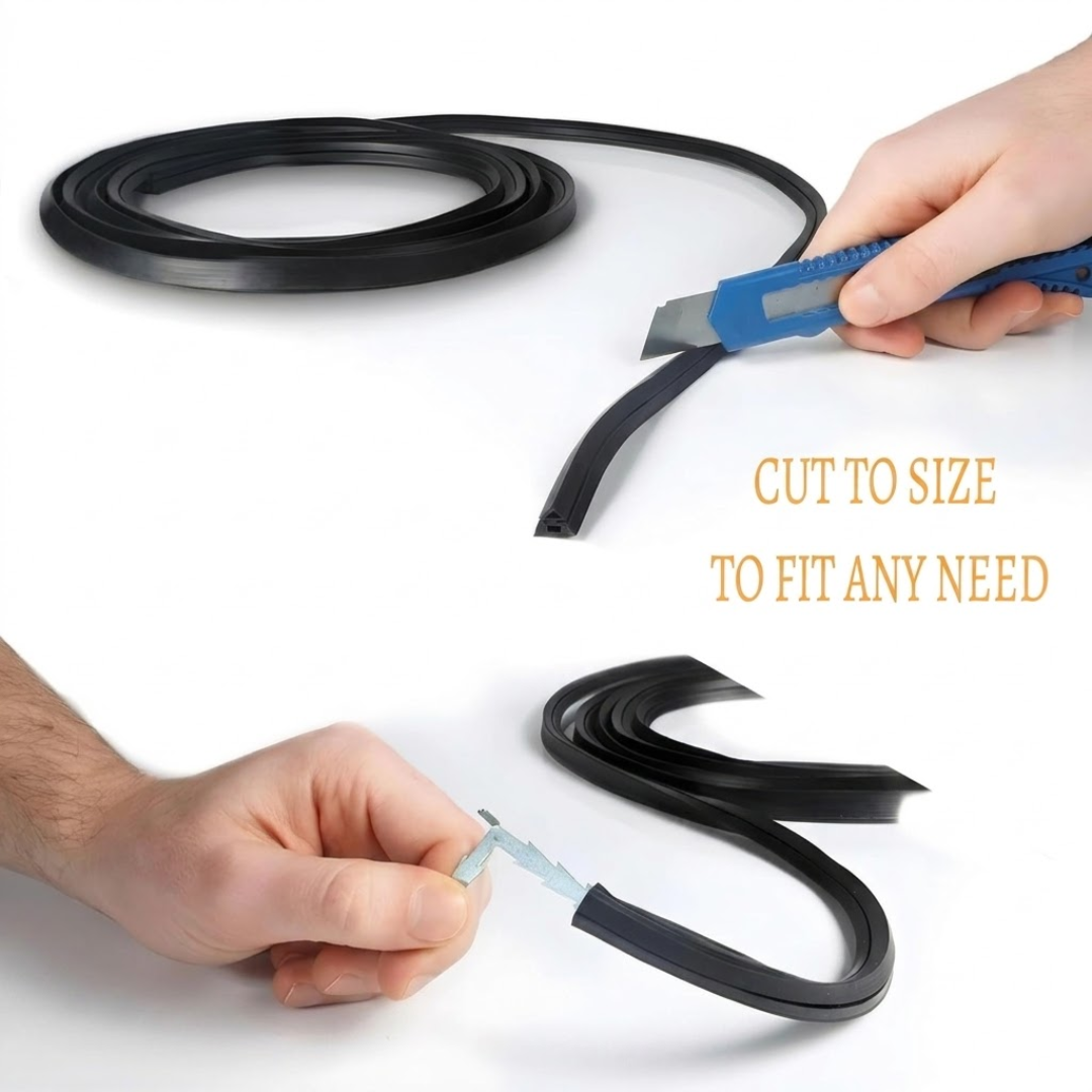2.92m Universal Oven Door Rubber Seal Strip Compatible with Neff Beko Bosch Indesit