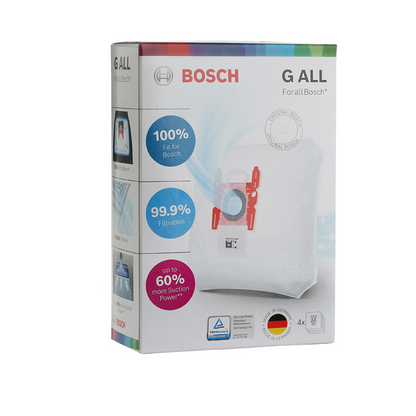 Bosch Type G Replacement Vacuum Bags 4 Pack for BSGL4 BSG4 BSG6 BSG7