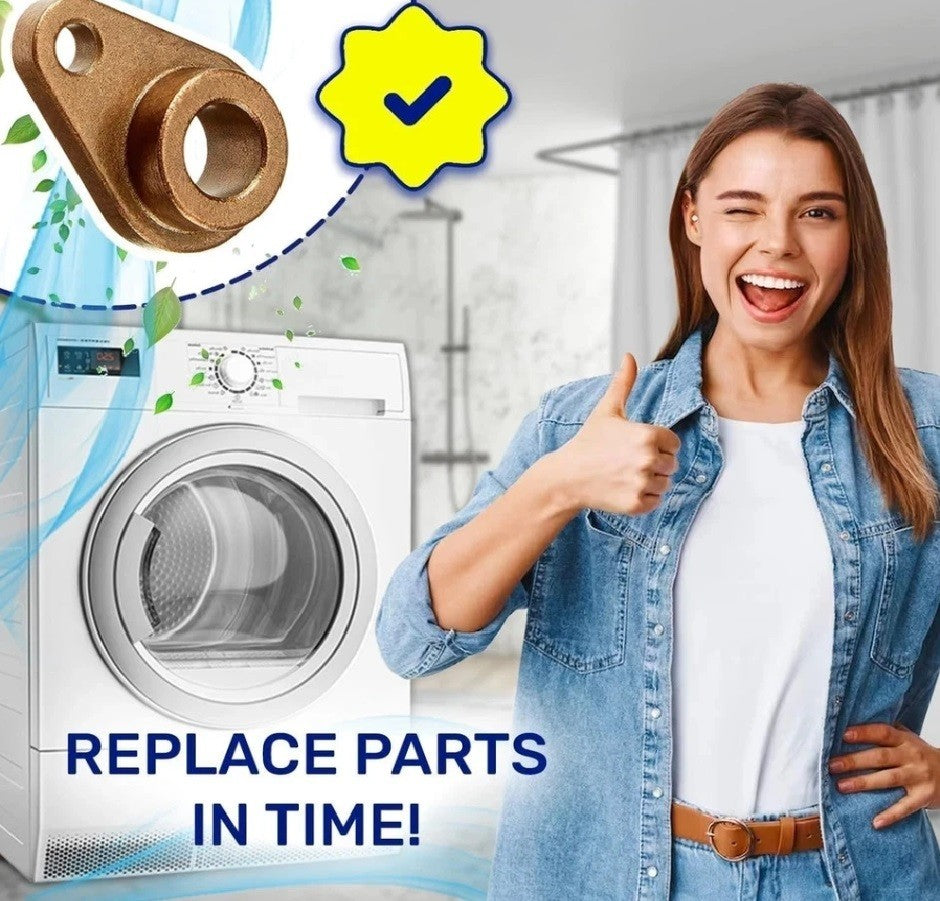 Tumble Dryer Rear Drum Teardrop Bearing for Indesit IDCE8450 IDCE845 4 Pack