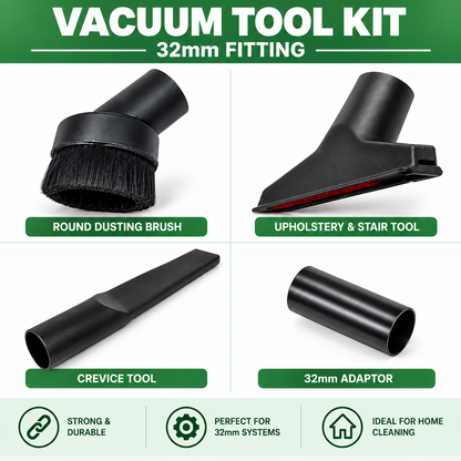Full Tool Kit & 12" TriTex Filter for Numatic Henry Hetty HVR200 HET200 604165
