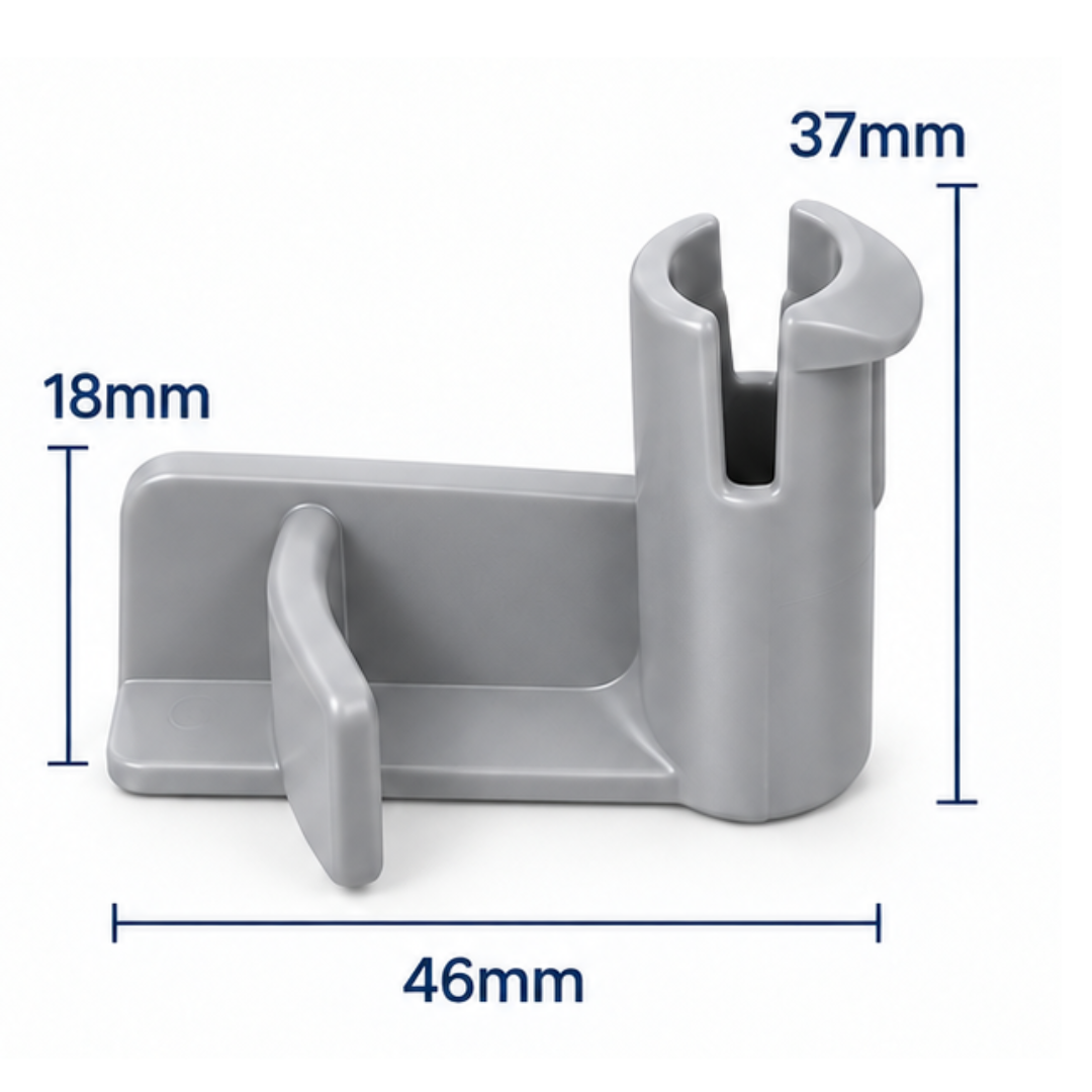 VAX Dual V V-124 Water Tank Container Latch Clips Grey Replacement