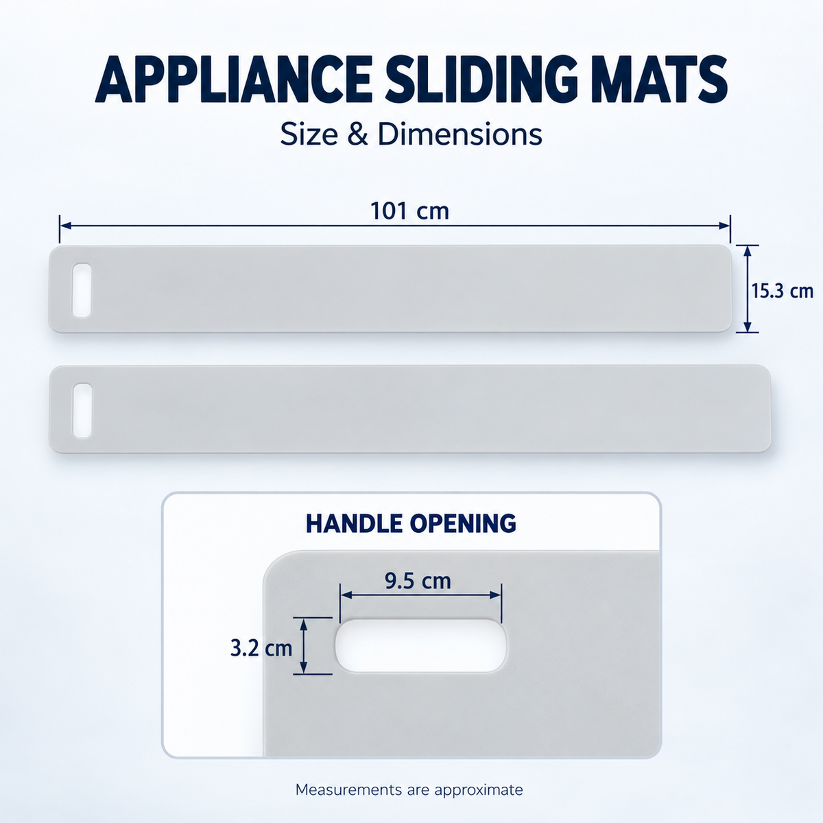 Heavy Duty Appliance Moving Ski Sliders for Washing Machine Tumble Dryer Fridge Dishwasher – 2 Pack