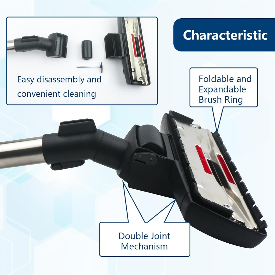 Vacuum Cleaner Floor Brush Head 35mm Compatible with Miele Compact C2 C3 S8