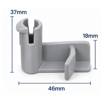 VAX V-124 Dual V Carpet Washer Water Tank Latches Clips Grey