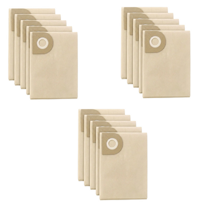 Vax Vacuum Cleaner Dust Bags 15 Pack for 121 221 222 227 290 6131 5000