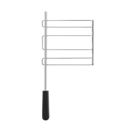 Stainless Steel Sandwich Cage Toaster Rack Compatible with Classic 2 3 4 6 Slot Toasters