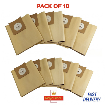 Titan 16L 20L 30L 40L Heavy Duty Replacement Dust Bags 10 Pack