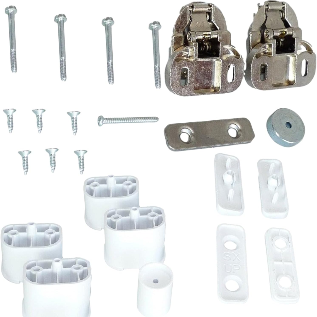 Integrated Washing Machine Door Hinge Fixing Kit Compatible with Hoover Candy CBWM CBWD