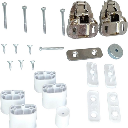 Washing Machine Door Hinge Mounting Fixing Kit Compatible with Hoover Candy CBWM CBWD