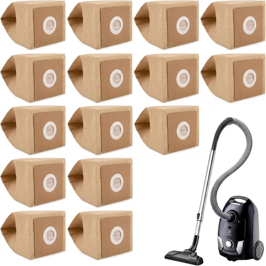 Paper Dust Bags for Bush Argos Vacuum Cleaners VC-401 VC-402 20 Pack