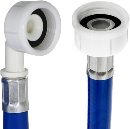 3.5M Blue Washing Machine Dishwasher Water Inlet Fill Hose Extra Long 3/4"