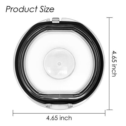 2 Pack Dust Bin Bottom Cover Lids Compatible with Dyson V7 V8 SV10 SV11