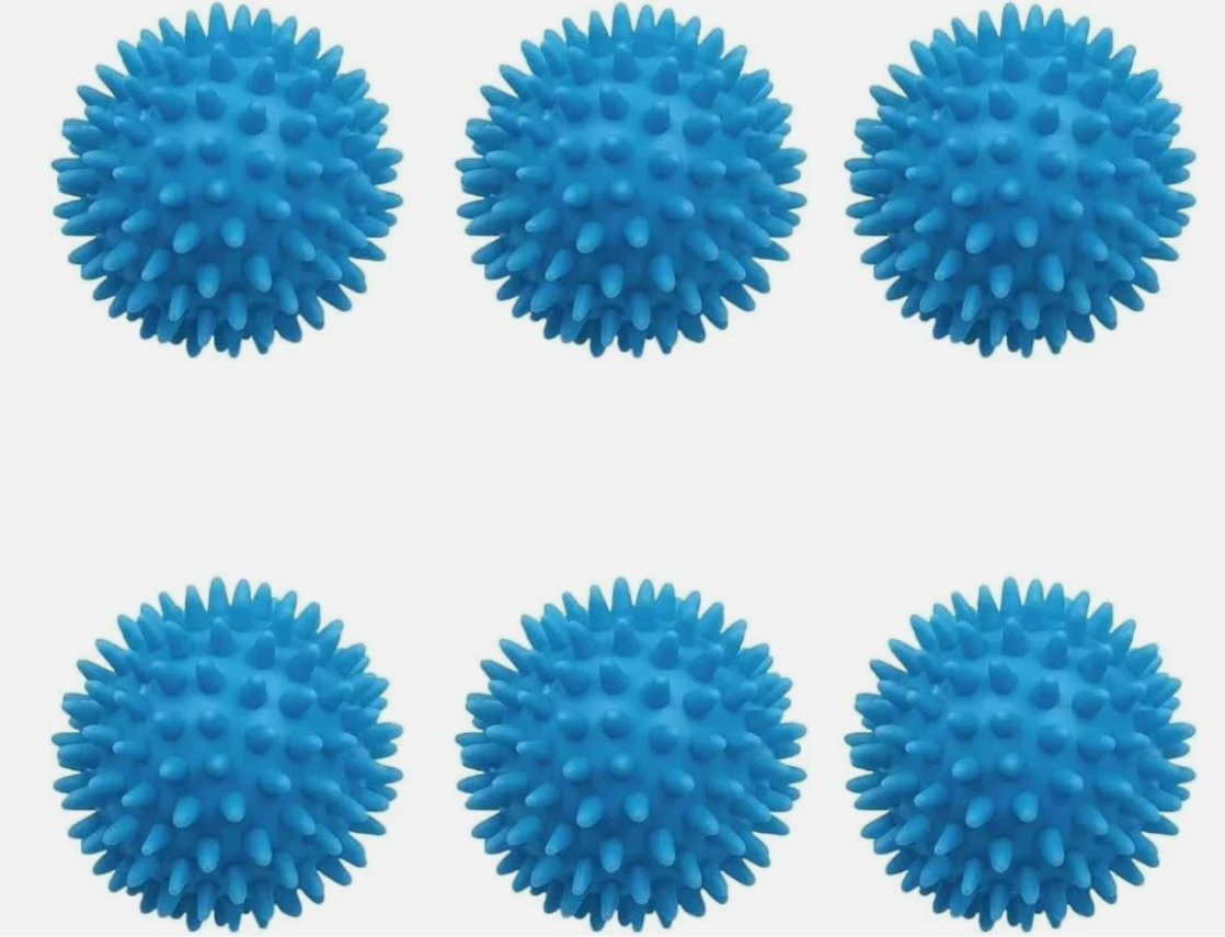 Universal Reusable Tumble Dryer Balls 6 Pack Laundry Drying Accessories