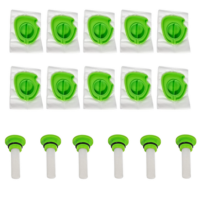 Gtech Pro K9 Vacuum Cleaner Dust Bags 10 Pack + 6 Scented Freshener Tabs