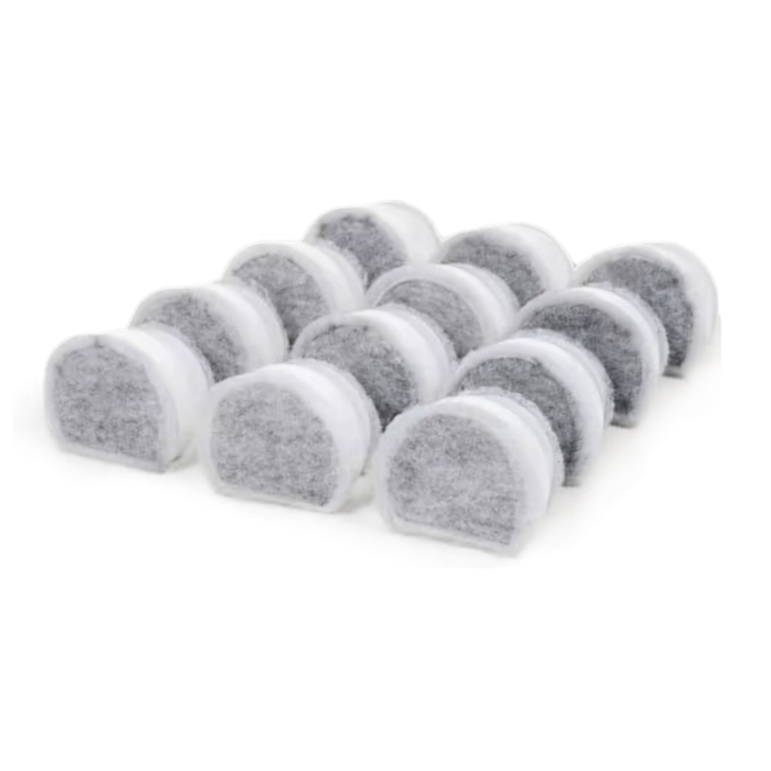Replacement Charcoal Water Filters 6 Pack for PetSafe Drinkwell Cat & Dog Fountains