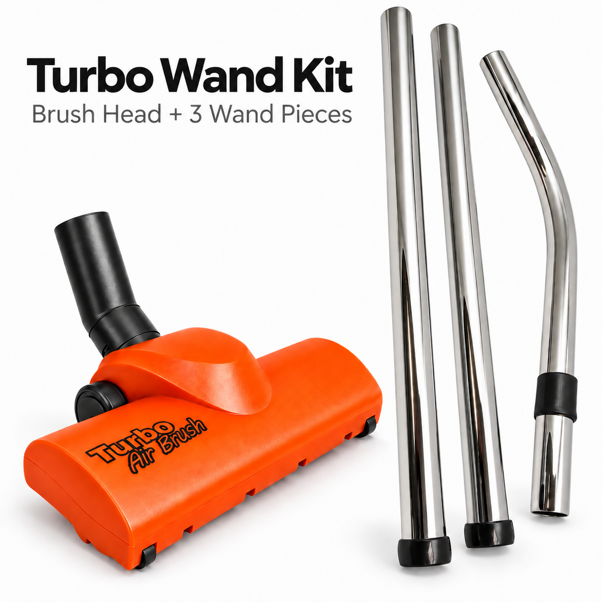 32mm Turbo Carpet Brush & Rod Set for Numatic Henry Hetty Vacuum Cleaners