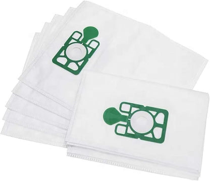 10 Pack Microfibre Dust Bags Compatible with Henry Hetty Harry James Rainbow Scent