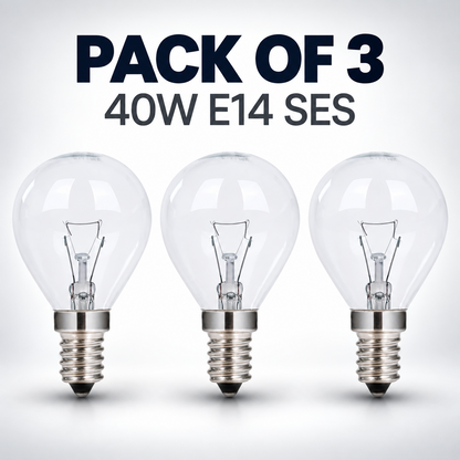 NEFF 40W E14 Oven Cooker Light Bulbs 300°C Heat Resistant – Pack of 3