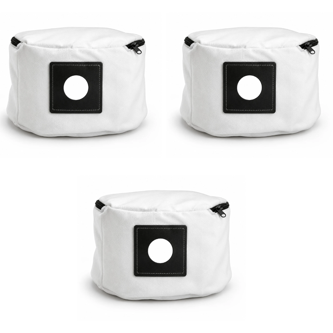 3x Washable Cloth Vacuum Dust Bags for Henry Hetty Edward James NVQ250 Cleaners