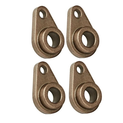 Indesit IDCE8450 IDCE845 Tumble Dryer Rear Drum Teardrop Bearings 4 Pack