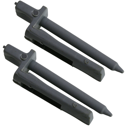2 Pack Dishwasher Basket Rear Rail Cap Pins Compatible with SMEG Dishwashers 765550381