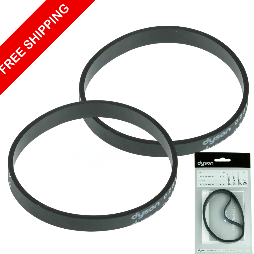 2x Durable Rubber Vacuum Cleaner Drive Belts for Dyson DC01 DC04 DC07 DC14