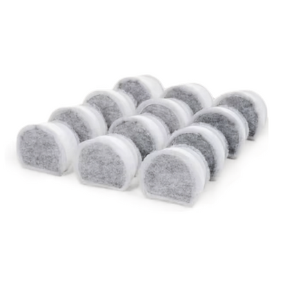 12x Carbon Water Filters Compatible with PetSafe Drinkwell Cat & Dog Water Fountains