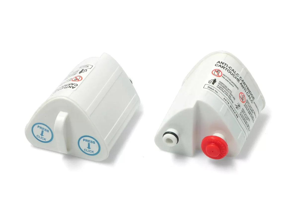 Genuine Tefal XD9060E0 Anti Calc Filter Cartridges Fasteo SV6020 SV6035 SV6040 2 Pack