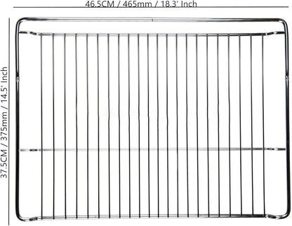 FIND A SPARE 465 x 375 x 20 mm Oven Cooker Grill Wire Rack Shelf Tray For Bosch Gaggenau Neff Siemens Alternative to 574876 435848
