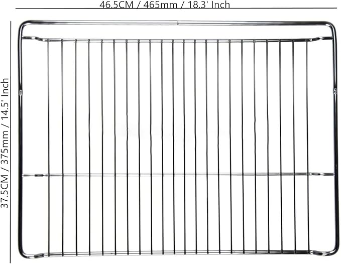 FIND A SPARE 465 x 375 x 20 mm Oven Cooker Grill Wire Rack Shelf Tray For Bosch Gaggenau Neff Siemens Alternative to 574876 435848