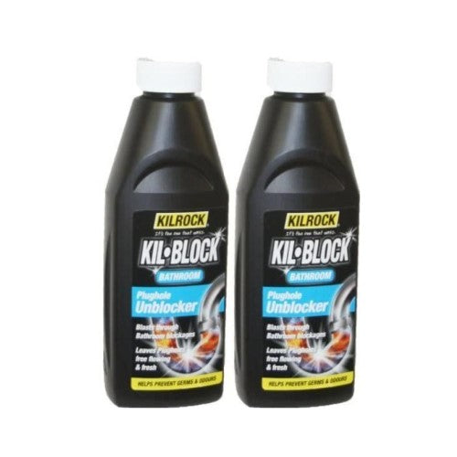 Kilrock Block Sink and Drain Cleaner 500 ml (Pack of 2)