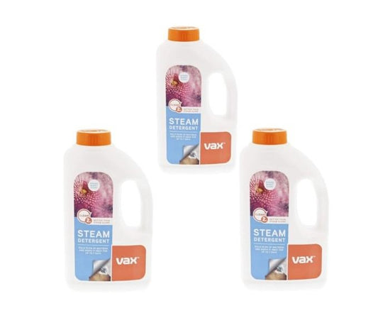 3 x VAX Steam Detergent Spring 1 L