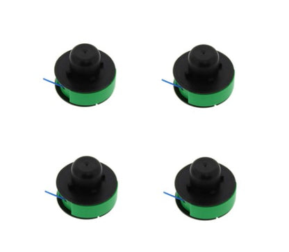 Spools & Line for Qualcast GGT250 GT23 GGT2501 Grass Trimmers Pack of 4