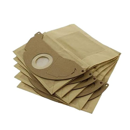 Paper Dust Vacuum Bags for Karcher MV2 IPX4 Vacuum Cleaners Pack of 10