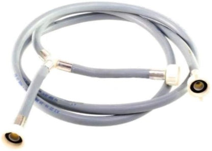 Y Fill Hose 2.5m Universal Cold Fill Washing Machine Twin Inlet Hose Grey