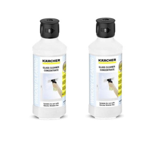 Karcher RM500 Window Vac Glass Cleaning Concentrate, 500ml(Pack of 2)