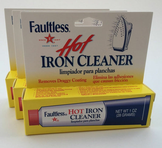 Faultless Hot Iron Soleplate Cleaner & Burn Removal Multi-Surface Gel (Pack of 3)