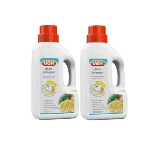 2 x Vax Steam Detergent 500ml 1-9-131627-00 (Genuine) for S2S Pack of 2