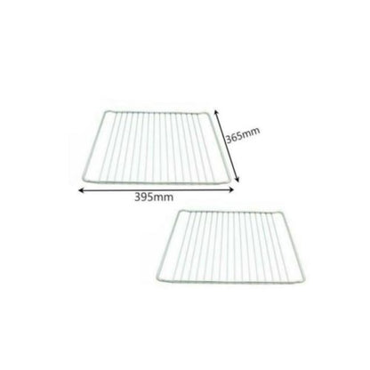 2 x Wire Shelf Rack Grill Racks For Cooker Oven Trays Universal