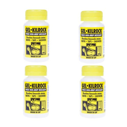 Pack of 4 Kilrock Descaler Gel 160ml