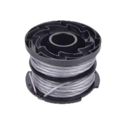 Spool & Line 2 x 5M 1.5mm Trimmer Line For Black+Decker GL315 GL337 GL337SB Grass Hog Twin Line Models