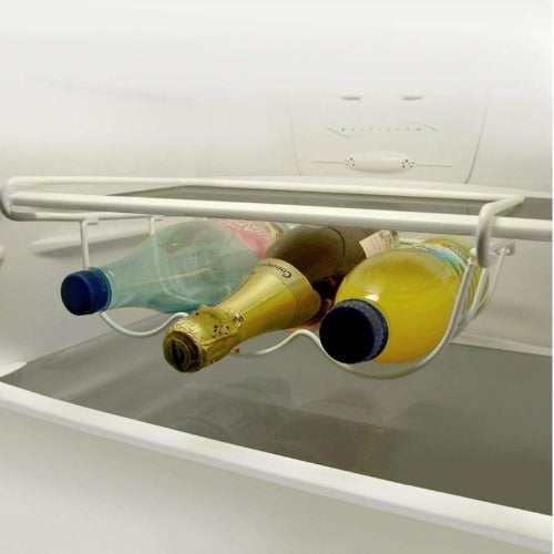 Space Saving Wine Bottle Rack Holder for All Type of Fridges 3 Bottles