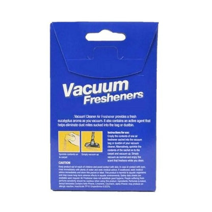 Eucalyptus Air Fresheners For All Vacuum Cleaner Pack of 5