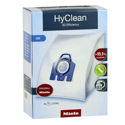 Miele GN Hyclean Pack of 4 Vacuum Cleaner Dust Bags