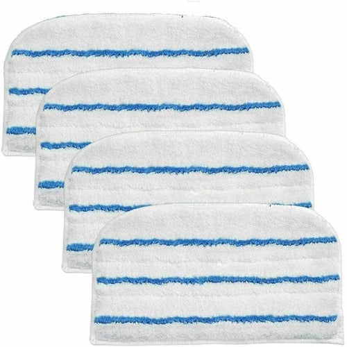 FSM Pads Washable Microfibre Cleaner Pads for Black & Decker Steam Mops x4