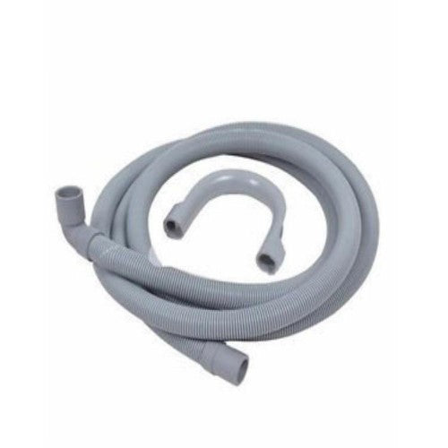 Washing Machine Dishwasher Drain Hose Waste Pipe 2.5 Metre 90° 90DEG 19mm / 21mm